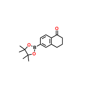 6-(4,4,5,5-四甲基-1,3,2-二氧杂环戊硼烷-2-基)-3,4-二氢萘-1(2H)-酮,6-(4,4,5,5-Tetramethyl-1,3,2-dioxaborolan-2-yl)-3,4-dihydronaphthalen-1(2H)-one