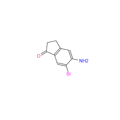 5-氨基-6-溴-2,3-二氫-1H-茚-1-酮,5-amino-6-bromo-2,3-dihydro-1H-inden-1-one