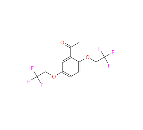 2,5-双(2,2,2-三氟乙氧基)苯乙酮,2',5'-BIS(2,2,2-TRIFLUOROETHOXY)ACETOPHENONE