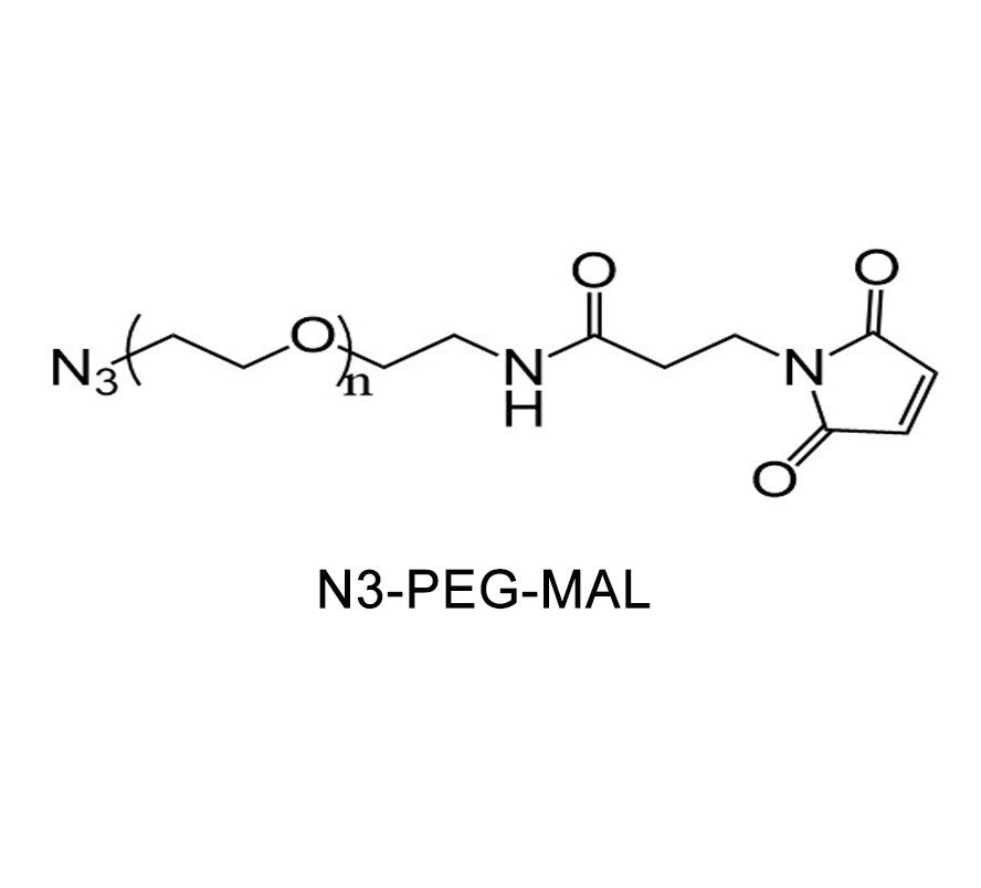 叠氮-聚乙二醇-马来酰亚胺,N3-PEG-MAL