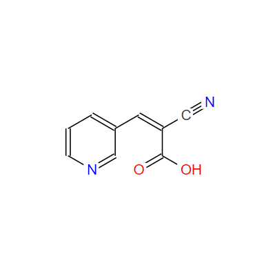 2-氰基-3-(3-吡啶基)丙烯酸,2-Cyano-3-(pyridin-3-yl)acrylic acid