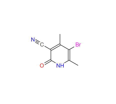 5-溴-3-氰基-2-羥基-4,6-二甲基吡啶,5-Bromo-2-hydroxy-4,6-dimethylpyridine-3-carbonitrile