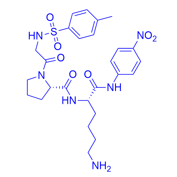 荧光底物多肽N-p-Tosyl-Gly-Pro-Lys-pNA,N-p-Tosyl-Gly-Pro-Lys-pNA (acetate)