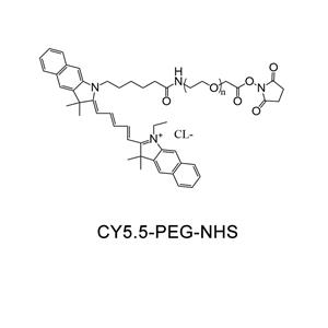 CY5.5-聚乙二醇-活性酯；CY5.5-PEG-NHS