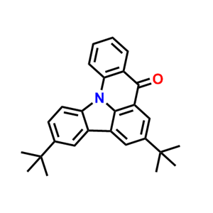 3,6-二叔丁基-8H-吲哚[3,2,1-de]吖啶-8-酮,3,6-di-tert-butyl-8H-indolo[3,2,1-de]acridin-8-one