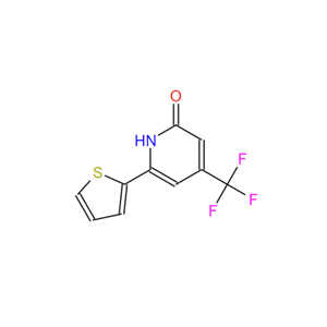 3-氰基-6-(2-噻吩基)-4-三氟甲基-2(1H)-吡啶酮