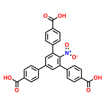 5'-(4-羧基苯基)-2'-硝基-[1,1':3',1''-三联苯]-4,4''-二羧酸,5'-(4-carboxyphenyl)-2'-nitro-[1,1':3',1"-terphenyl]-4,4"-dicarboxylic acid