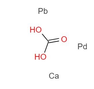 鈀碳酸鈣鉛毒化,Palladiumoncalciumcarbonatepoisonedwithlead