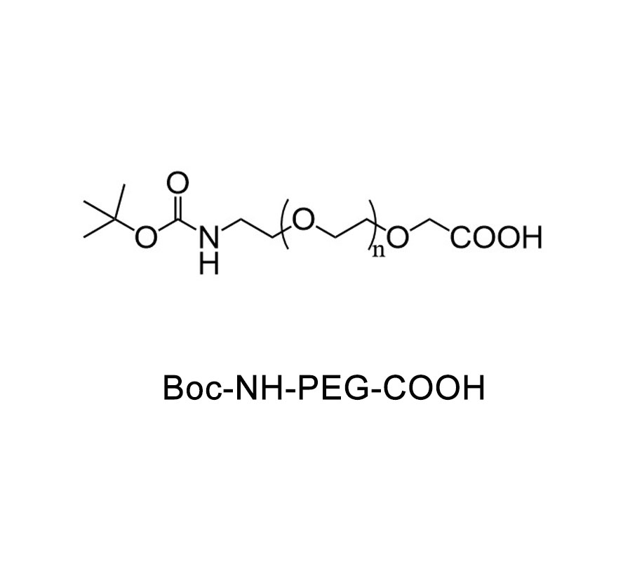 叔丁氧羰基-氨基-聚乙二醇-羧基,Boc-NH-PEG-COOH