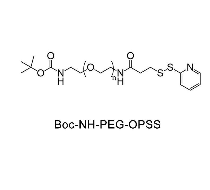 叔丁氧羰基-氨基-聚乙二醇-巯基吡啶,Boc-NH-PEG-OPSS