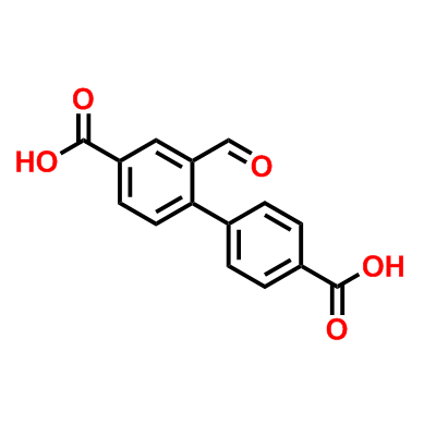 2-甲酰基-[1,1'-联苯]-4,4'-二羧酸,2-Formyl-[1,1'-biphenyl]-4,4'-dicarboxylic acid