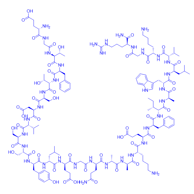 人 GLP-1 受体拮抗剂,GLP-1 (9-36) amide (human, bovine, guinea pig, mouse, porcine, rat)