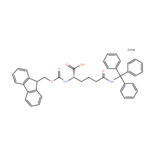 (S)-2-((((9H-芴-9-基)甲氧基)羰基)氨基)-6-氧代-6-(三苯甲基氨基)己酸,(S)-Fmoc-2-amino-5-(trityl-carbamoyl)pentanoicacid