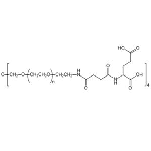 四臂-聚乙二醇-谷氨酸,4-Arm-PEG-Glutamic Acid