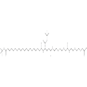 (S)-22-(叔丁氧羰基)-45,45-二甲基-10,19,24,43-四氧代-3,6,12,15,44-五氧杂-9,18,23-三氮杂四十六烷酸