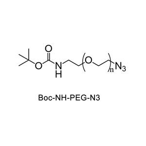 叔丁氧羰基-氨基-聚乙二醇-叠氮；BOC-NH-PEG-N3
