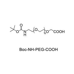 叔丁氧羰基-氨基-聚乙二醇-羧基；Boc-NH-PEG-COOH