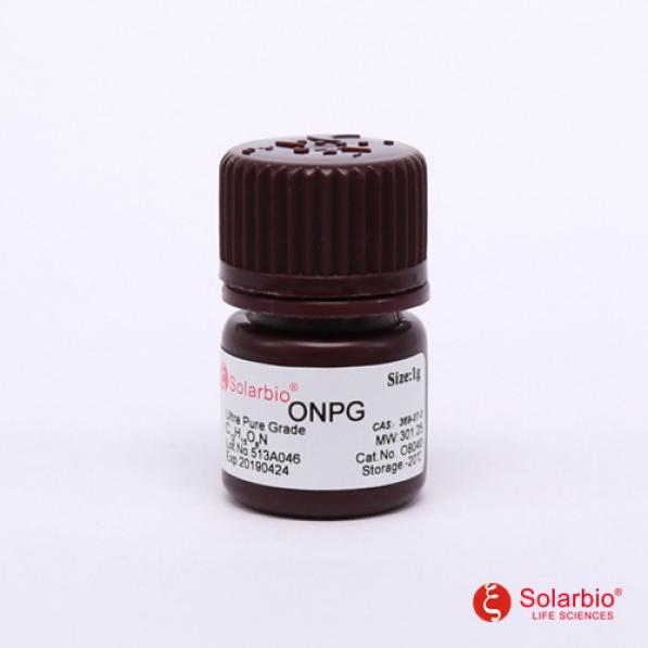 鄰硝基苯-β-D-吡喃半乳糖苷 ONPG,o-Nitrophenyl-β-D-Galactopyranoside