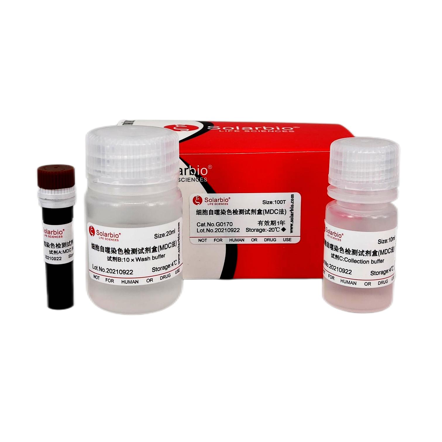 细胞自噬染色检测试剂盒(MDC法),Autophagy/Cytotoxicity Dual Stain Kit(MDC Method)
