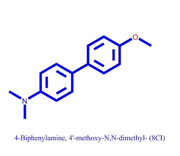 4'-甲氧基-N,N-二甲基联苯-4-胺,4-Biphenylamine, 4'-methoxy-N,N-dimethyl- (8CI)