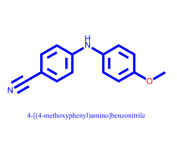 4-((4-甲氧基苯基)氨基)苯甲腈,4-((4-Methoxyphenyl)amino)benzonitrile