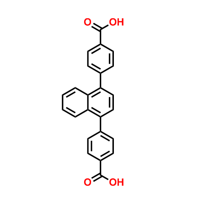 1,4-二(4-羧基苯基)萘,4,4-(naphthalene-1,4-diyl)dibenzoic acid