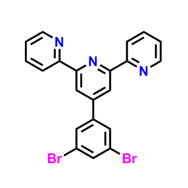 4'-（3,5-二溴苯基）-2,2':6'，2“-联吡啶,4'-(3,5-dibromophenyl)-2,2':6',2"-terpyridine