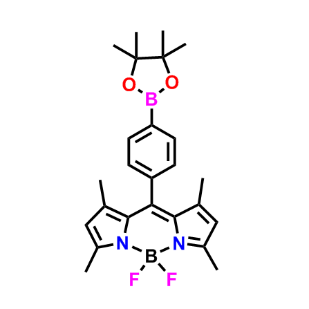 5,5-difluoro-1,3,7,9-tetramethyl-10-(4-(4,4,5,5-tetramethyl-1,3,2-dioxaborolan-2-yl)phenyl)-5H-dipyrrolo[1,2-c:1',2'-f][1,3,2]diazaborinin-4-ium-5-uide,5,5-difluoro-1,3,7,9-tetramethyl-10-(4-(4,4,5,5-tetramethyl-1,3,2-dioxaborolan-2-yl)phenyl)-5H-dipyrrolo[1,2-c:1',2'-f][1,3,2]diazaborinin-4-ium-5-uide