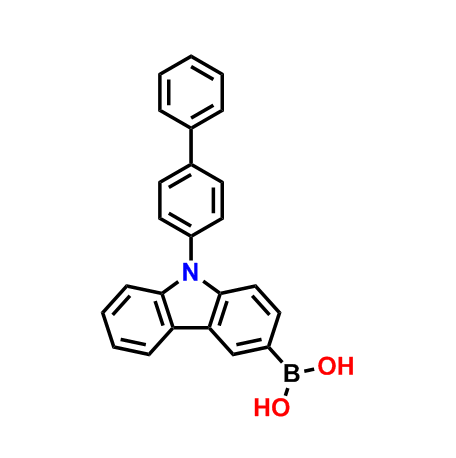 (9-[1,1'-联苯]-4-基-9H-咔唑-3-基)硼酸,(9-([1,1'-Biphenyl]-4-yl)-9H-carbazol-3-yl)boronic acid