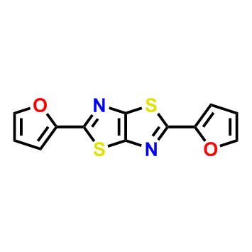 2,5-二（呋喃-2-基）[1,3]噻唑并[5,4-d][1,3]噻唑,2,5-di(furan-2-yl)[1,3]thiazolo[5,4-d][1,3]thiazole