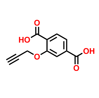 2-(3-炔丙氧基)对苯二甲酸,2-(prop-2-yn-1-yloxy)terephthalic acid