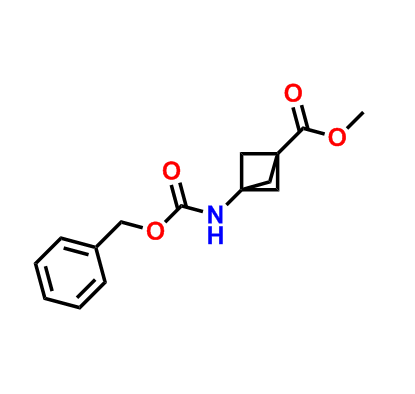 3-(((苄氧基)羰基)氨基)双环[1.1.1]戊烷-1-羧酸甲酯,methyl 3-{[(benzyloxy)carbonyl]amino}bicyclo[1.1.1]pentane-1-carboxylate