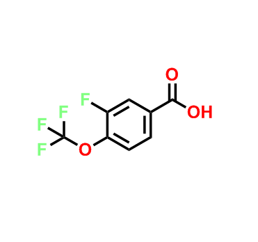 3-氟-4-(三氟甲氧基)苯甲酸,3-Fluoro-4-(trifluoromethoxy)benzoic acid