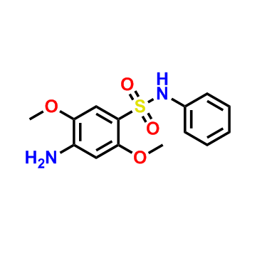 4-氨基-2,5-二甲氧基-N-苯基-苯磺酰胺,4-Amino-2,5-dimethoxy-N-phenylbenzenesulfonamide