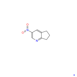 3-硝基-6,7-二氢-5-氢-环戊烷[B]吡啶,3-NITRO-6,7-DIHYDRO-5H-CYCLOPENTA[B]PYRIDINE