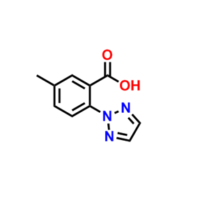 2-(2H-1,2,3-噻唑-2-基)-5-甲基苯甲酸,5-Methyl-2-(2H-1,2,3-triazol-2-yl)benzoic acid