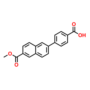 4-(6-(甲氧基羰基)萘-2-基)苯甲酸