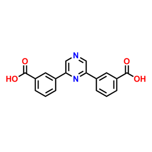 3,3'-（吡嗪-2,6-二基）二苯甲酸