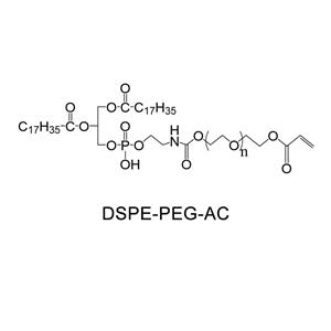 二硬脂酰基磷脂酰乙醇胺-聚乙二醇-丙烯酸；DSPE-PEG-AC；DSPE-PEG-Acrylate