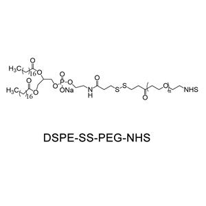 二硬脂酰基磷脂酰乙醇胺-双硫键-聚乙二醇-活性酯,DSPE-SS-PEG-NHS