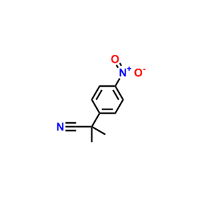 2-甲基-2-(4-硝基苯基)丙腈  71825-51-9