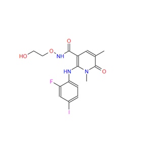 2-(2-氟-4-碘苯氨基)-N-(2-羟基乙氧基)-1,5-二甲基-6-氧代-1,6-二氢吡啶-3-甲酰胺