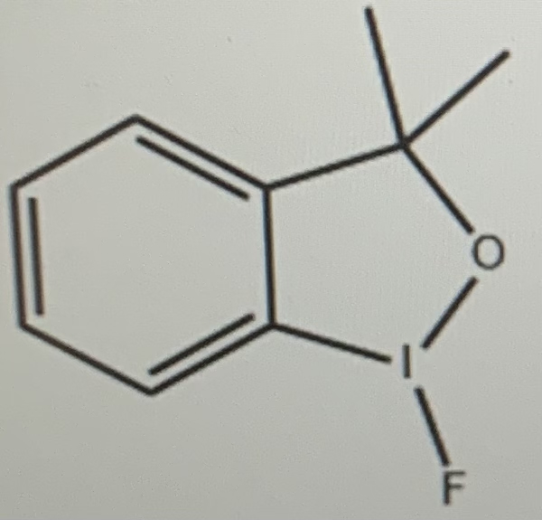 1-氟-3,3-二甲基-1,2-苯并碘氧杂戊环,1-fluoro-3,3-dimethyl-1,3-dihydro-λ3-benzo[d][1,2]iodoxole