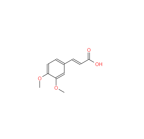 3,4-二甲氧基肉桂酸,3,4-Dimethoxycinnamic acid