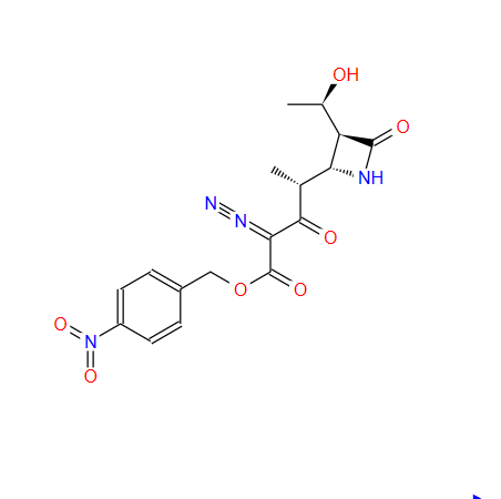 (R)-4-硝基芐基-2-重氮-4-((2R,3S)-3-((R)-1-羥乙基)-氮雜環(huán)丁-4-酮-2-基]-3-氧代戊酸酯,(F-9 (M-6))