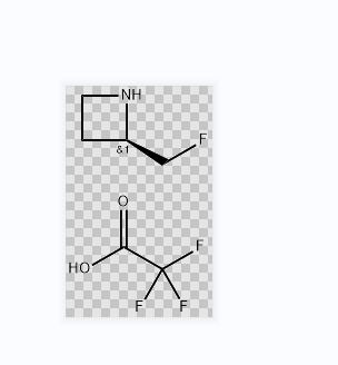 (R)-2-(氟甲基)氮杂环丁烷 2,2,2-三氟乙酸盐,trifluoroacetic acid