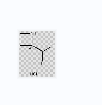 (S)-2-(二氟甲基)氮杂环丁烷盐酸盐,(2S)-2-(difluoromethyl)azetidine hydrochloride