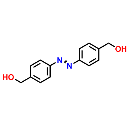 4,4'-二羟甲基偶氮苯,4-[4-(hydroxymethyl)phenyl]diazenylphenyl]methanol