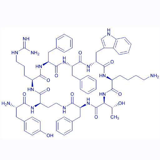 生長抑素改造多肽Tyr-(D-Dab4,Arg5,D-Trp8)-cyclo-Somatostatin-14 (4-11),Tyr-(D-Dab4,Arg5,D-Trp8)-cyclo-Somatostatin-14 (4-11)