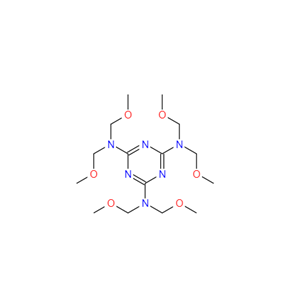六甲氧基甲基三聚氰胺,2,4,6-TRIS[BIS(METHOXYMETHYL)AMINO]-1,3,5-TRIAZINE